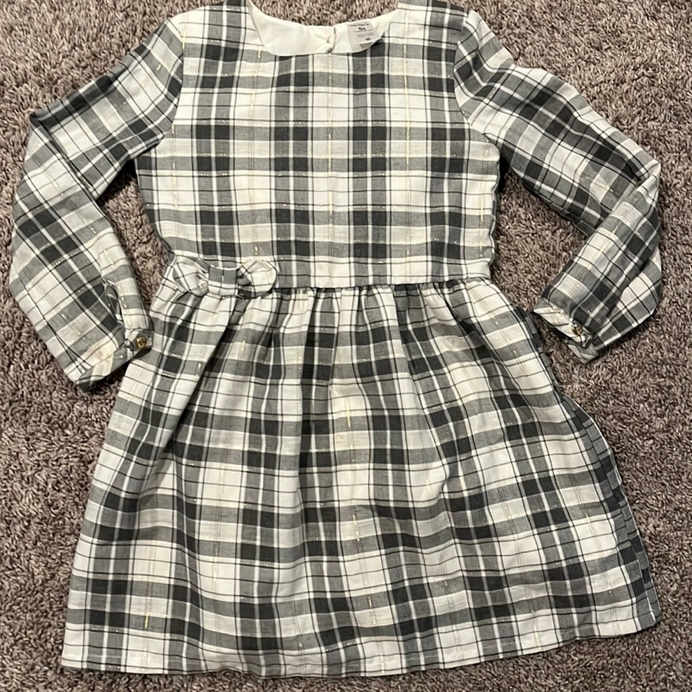 Plaid, Long sleeve dress